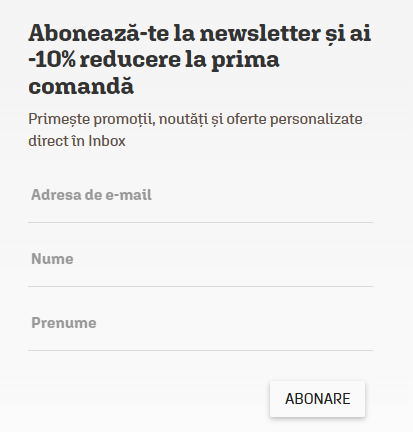 newsletter carturesti