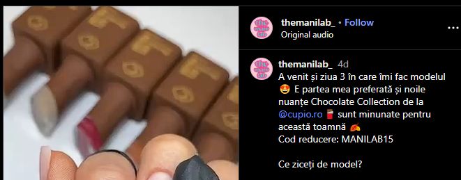 cod reducere instagram manilab