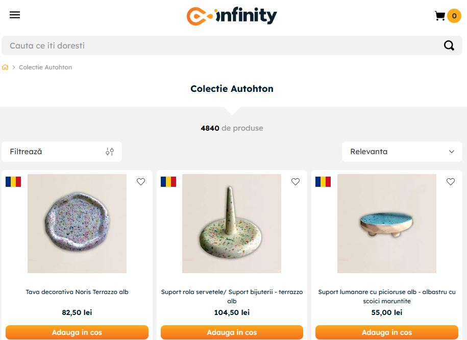 colectia autohton infinity