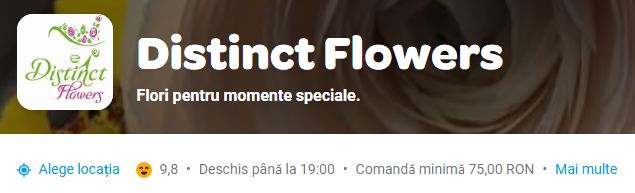 distinct flowers pe wolt