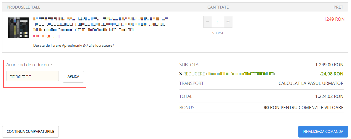 cod reducere dualstore