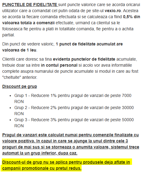 program fidelitate