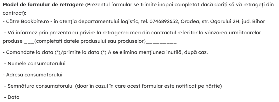 cerere retur