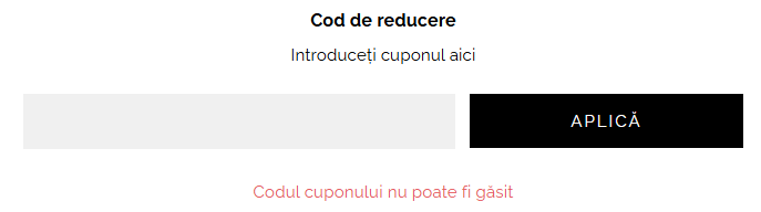 cod nu poate fi gasit