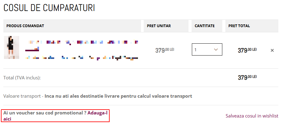 cod reducere inpuff