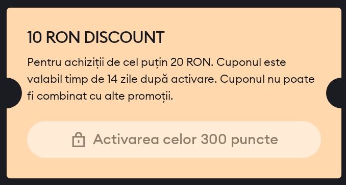 10 ron discount