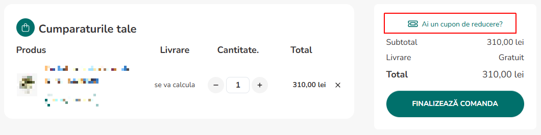 cod reducere floria