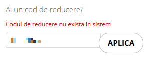 cod nu exista