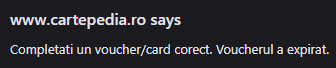voucher expirat