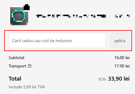 cod reducere druzy