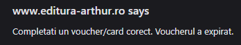 voucher expirat