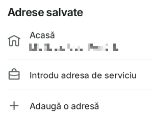 bolt adrese salvate