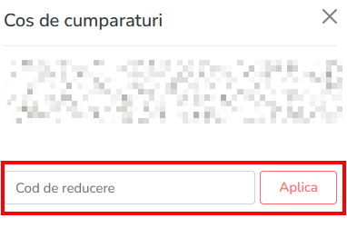 cod reducere homewish