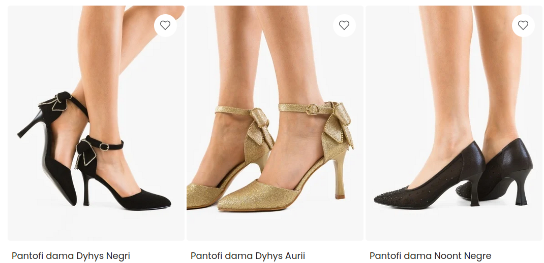 pantofi dama depurtat