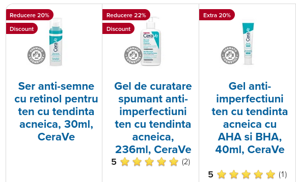 cod reducere dr max cerave