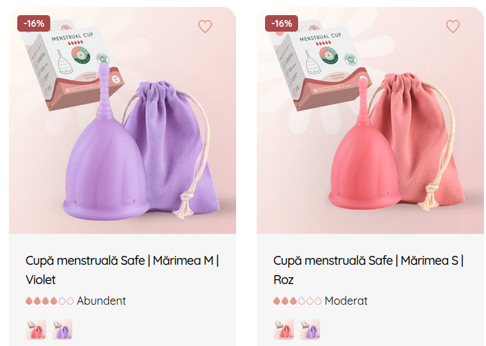 cupa menstruala femieko