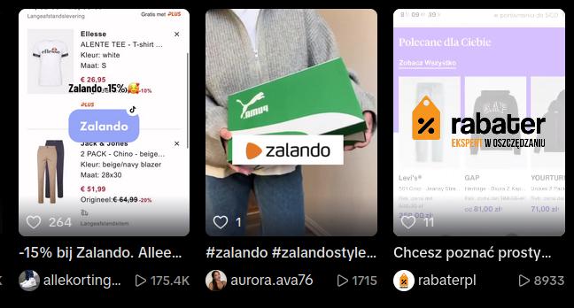 cod reducere zalando lounge tiktok