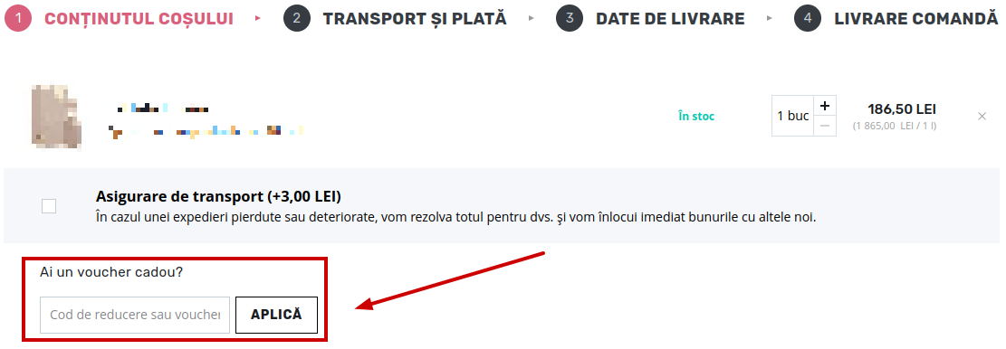 cod reducere parfimo