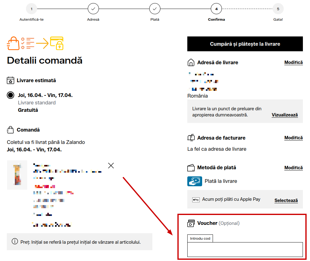voucher zalando