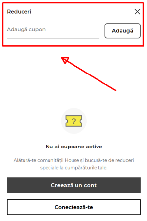cupon reducere house