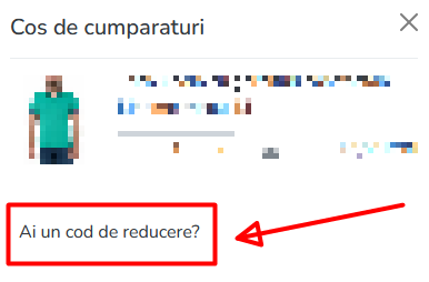 cod reducere centini