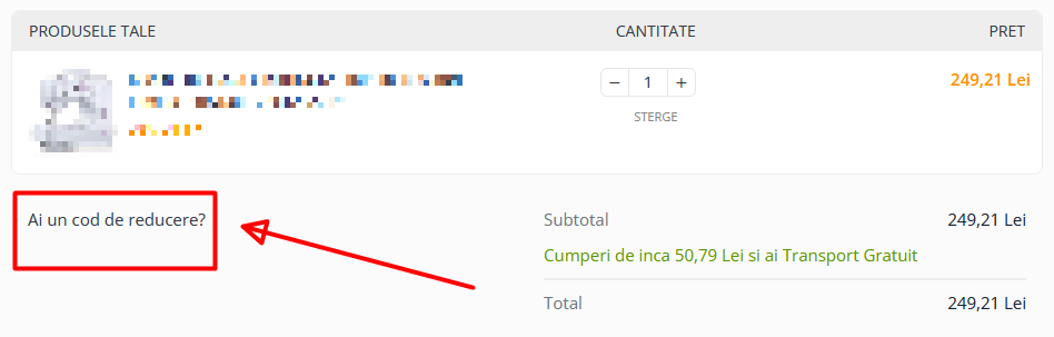 cod reducere depox