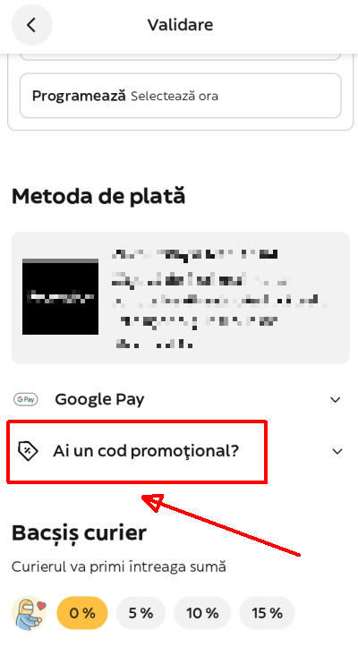 cod promotional glovo comanda